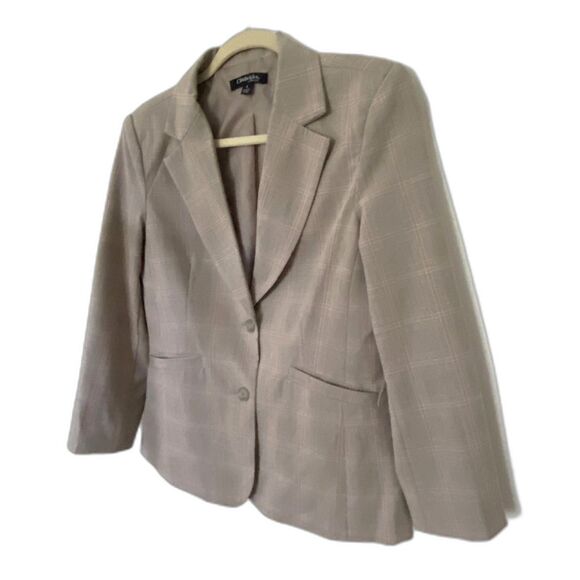 Chadwicks of Boston Womens Button Closure Lined Blazer Sz 4 - Picture 3 of 9